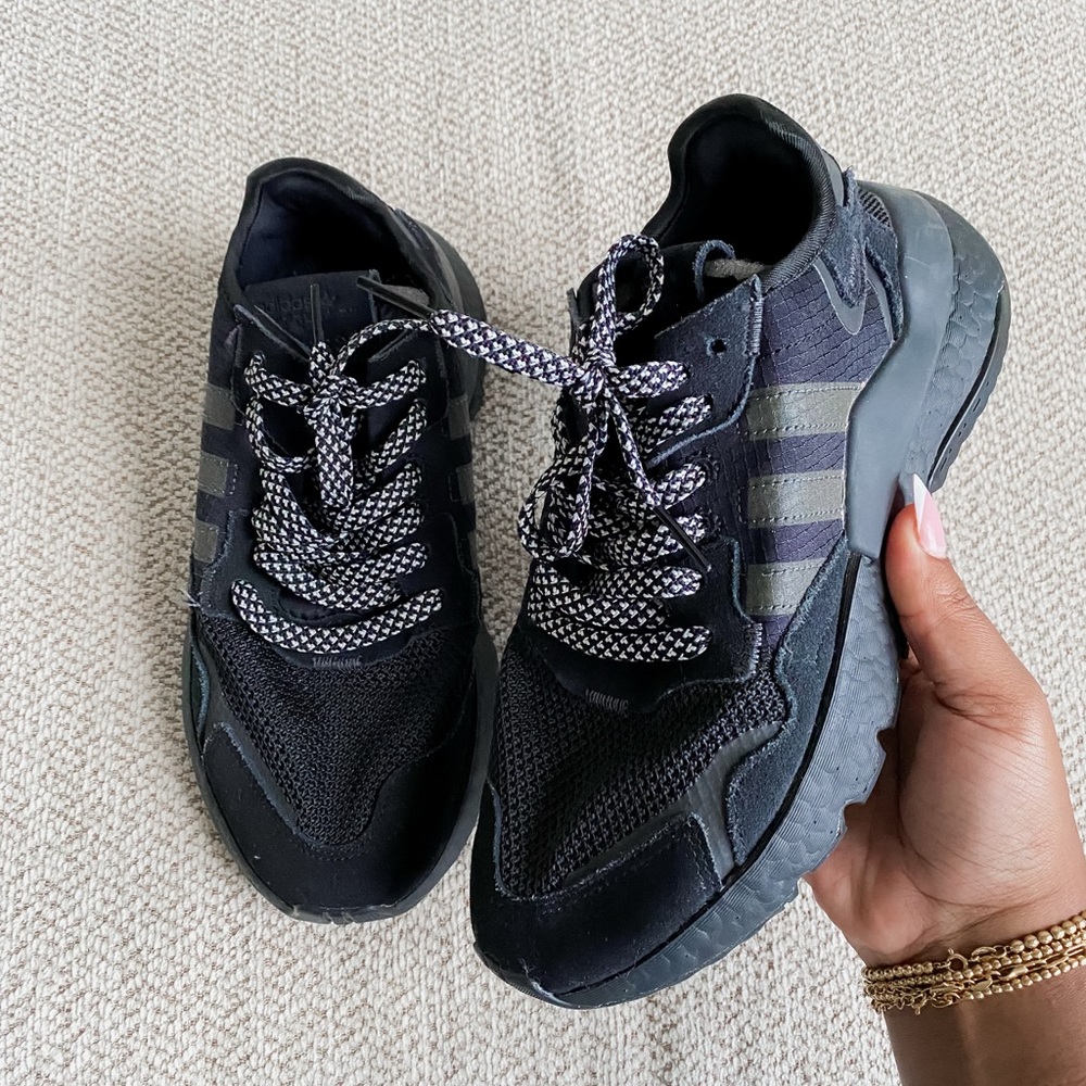 ADIDAS Nite Jogger Black Running Sneakers